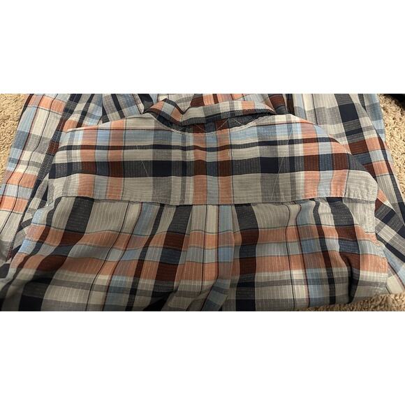 The North Face Men’s Shirt Size L Multicolor Plaid Outdoor Hiking Long Sleeve - Picture 2 of 6